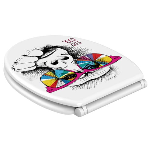 Sanilo WC-Sitz, BxL: 37,7 x 47 cm, Stay Cool - weiss