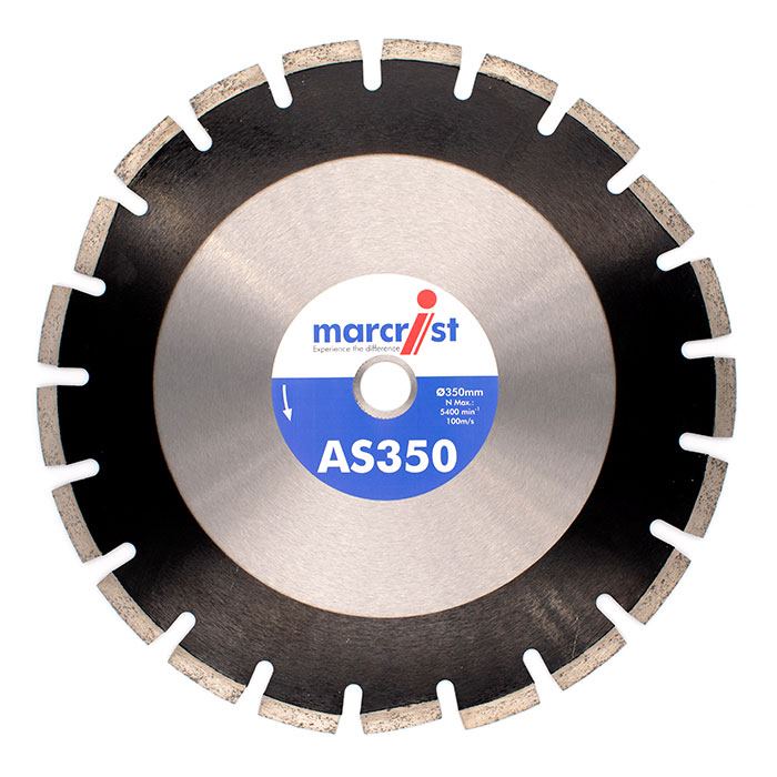 Asphalt-diamanttrennscheibe As350 500x25.4 Mm