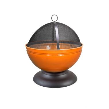 Feuerschale Globe Maße: 56x56 H: 60 Cm, Orange