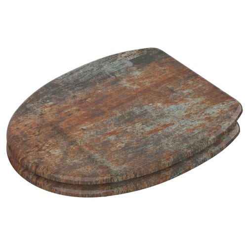 Sanilo WC-Sitz, BxL: 37,7 x 47 cm, Rusty - braun
