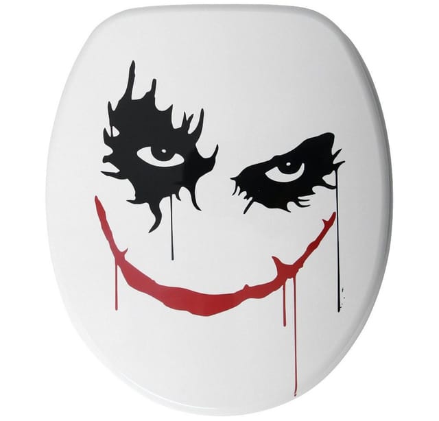 Sanilo WC-Sitz, BxL: 37,7 x 47 cm, Joker - weiss