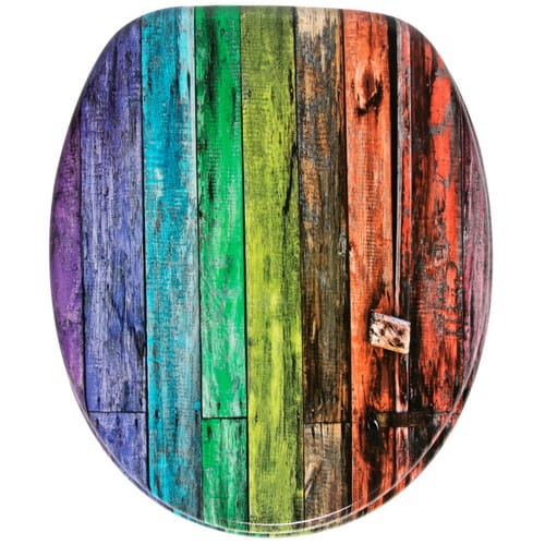 Sanilo WC-Sitz, BxL: 37,7 x 47 cm, Rainbow - bunt