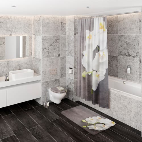 Sanilo WC-Sitz, BxL: 37,7 x 47 cm, Pretty - grau