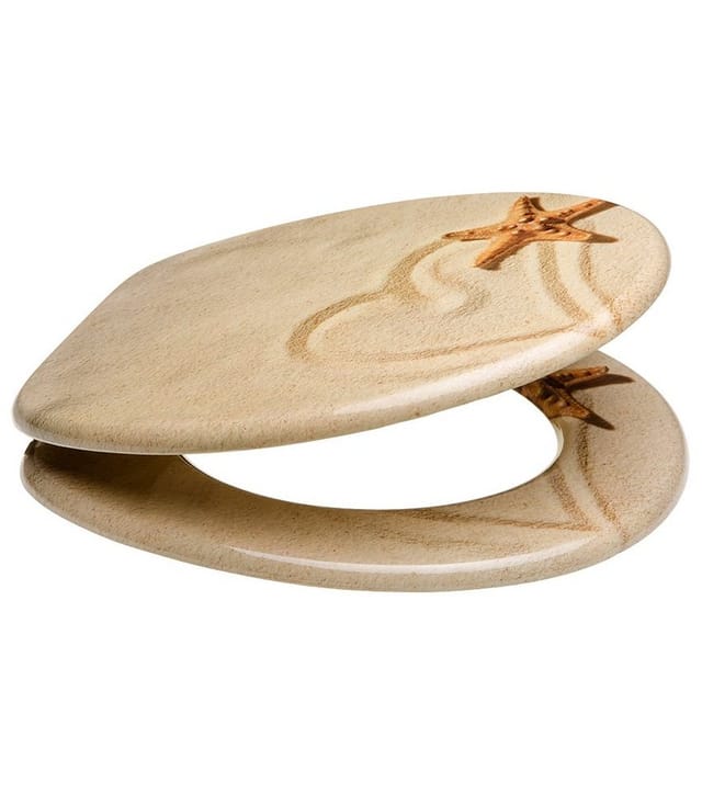 Sanilo WC-Sitz, BxL: 37,7 x 47 cm, Sandy - beige
