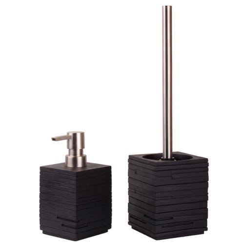 Sanilo Bad-Accessoire-Set, Calero Black - schwarz