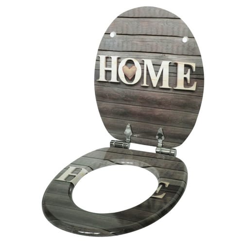 Sanilo WC-Sitz, BxL: 37,7 x 47 cm, Welcome - grau
