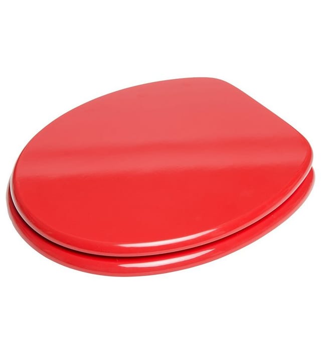 Sanilo WC-Sitz, BxL: 37,7 x 47 cm, Rot