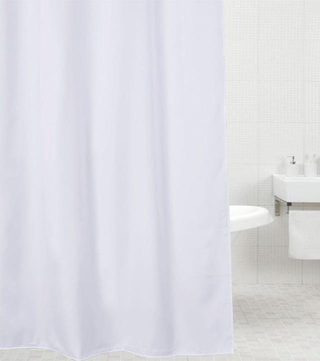 Sanilo Duschvorhang, Polyester, weiß - weiss