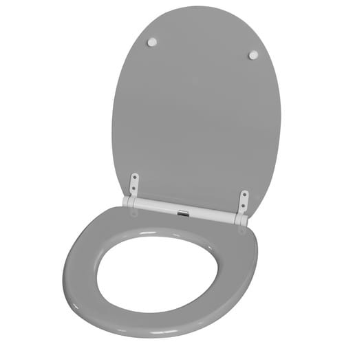 Sanilo WC-Sitz, BxL: 37,7 x 47 cm, Manhattan Grau