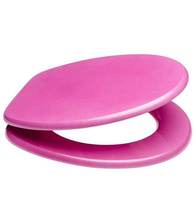 Sanilo WC-Sitz, BxL: 37,7 x 47 cm, Glitzer Pink - rosa