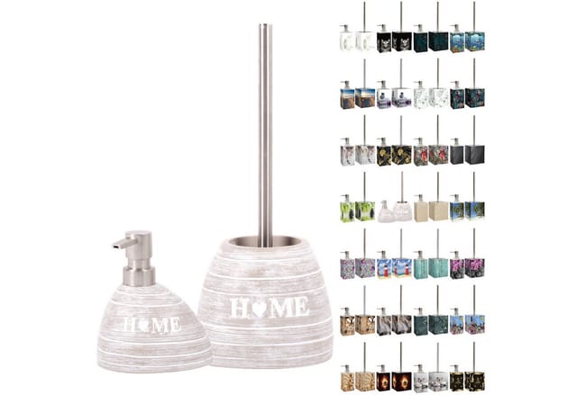 Sanilo Bad-Accessoire-Set, Home - braun