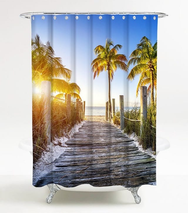Sanilo Duschvorhang, Polyester, Fort Lauderdale - blau