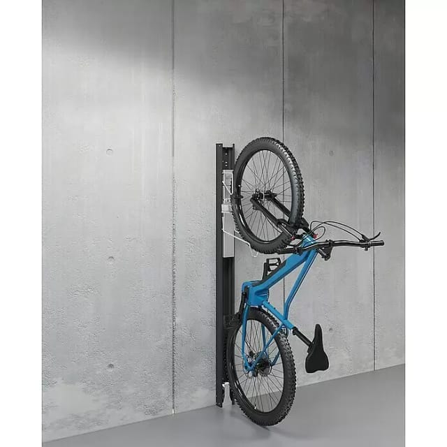 BIOHORT Fahrradhalterung, Länge: 180 cm, dunkelgrau-metallic, für: Biohort Gerätehaus
