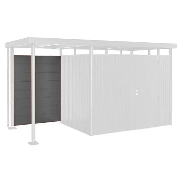 BIOHORT Rückwand »Highline«, BxT: 134 x 181 cm - grau