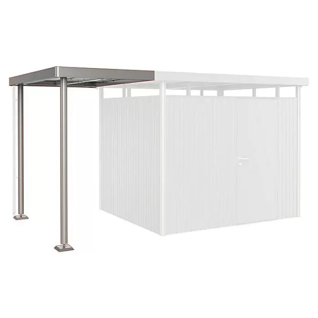 BIOHORT Seitendach »Highline«, BxL: 150 x 235 cm - grau