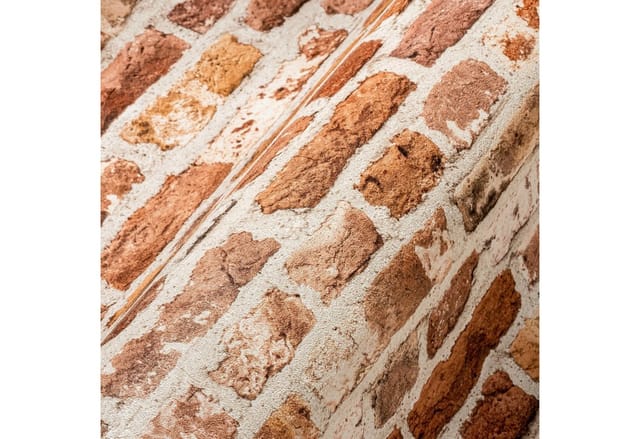 A.S. Création Vliestapete, BxL: 53 x 1005 cm, rotbraun