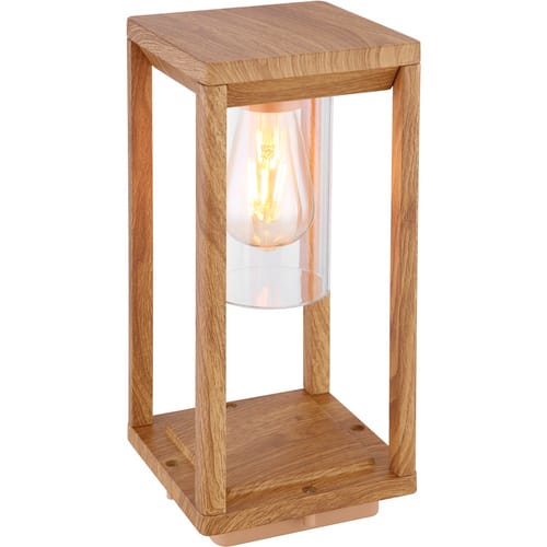 GLOBO LIGHTING Außenleuchte »CANDELA«, Aluminiumdruckguss, 15 W, ohne Leuchtmittel - braun