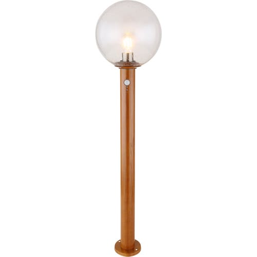 GLOBO LIGHTING Außenleuchte »OSSY«, Aluminiumdruckguss, 15 W, ohne Leuchtmittel - braun