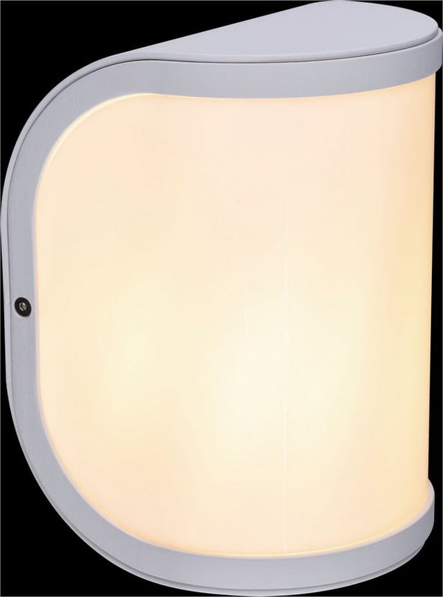 GLOBO LIGHTING Außenleuchte »SEGGA«, Aluminium, 60 W, ohne Leuchtmittel - weiss