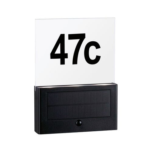 PAULMANN Hauswandleuchte »Neda«, anthrazit, 1 W, BxHxT: 16,3 x 3,7 x 22,6 cm - grau