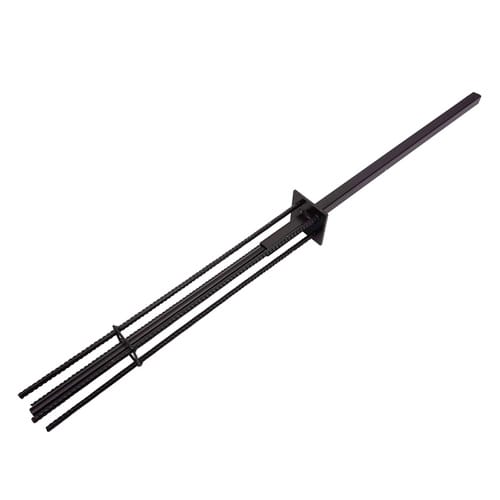 MVG Bodenhülse »MVG-HA018«, HxBxT: 99 x 7,5 x 7,5 cm - schwarz