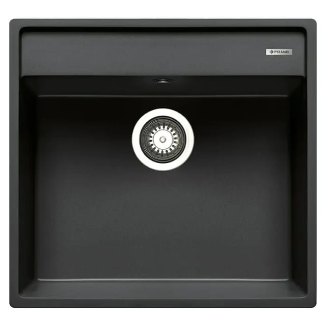 Pyramis Einbauspüle »Camea«, Granit, BxHxL: 53 x 50 cm - schwarz