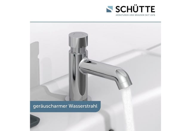 SCHÜTTE Standventil, 1/2", Einhebelmischer - silberfarben