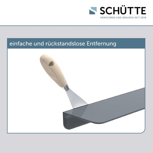 SCHÜTTE Duschablage, BxHxT: 35 x 5 x 12,5 cm, anthrazit - weiss