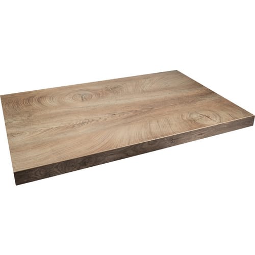 CORNAT Waschtischplatte, BxHxL: 50 x 4 x 75 cm, Schichtstoff - beige