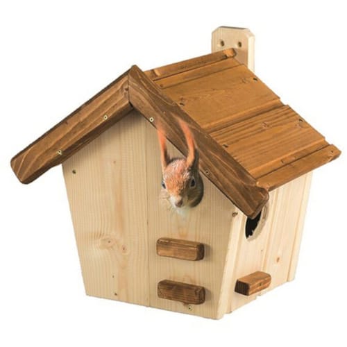 SIENA GARDEN Eichhörnchenkobel »Maja«, BxHxT: 29 x 36 x 37,5 cm, Kiefernholz - beige