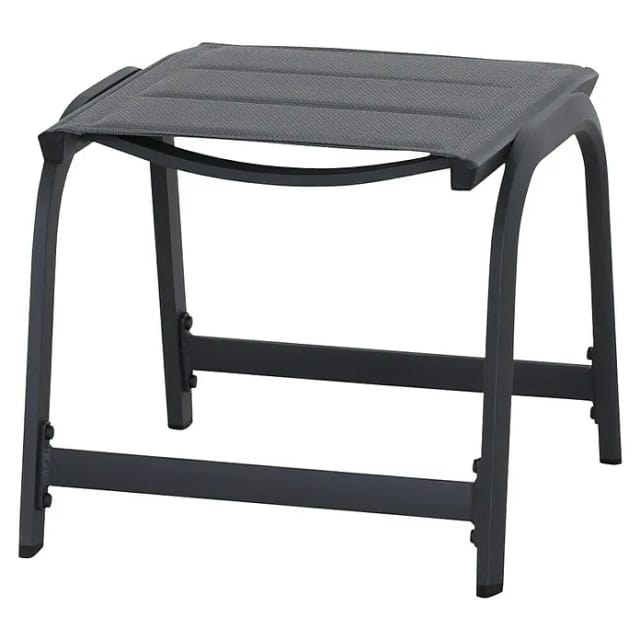 SIENA GARDEN Hocker »Tesoro«, Aluminium, matt anthrazit - grau