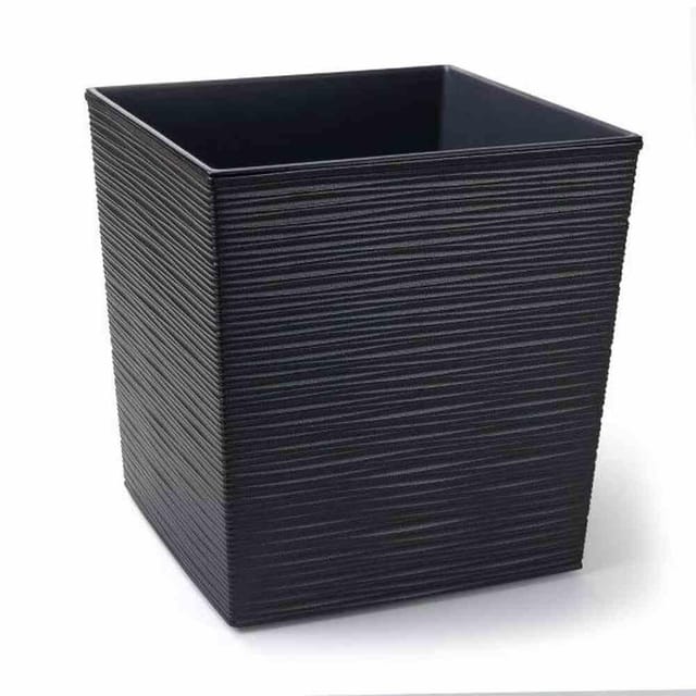 SIENA GARDEN Pflanzgefäß »Biron«, Ø: 25 cm, Kunststoff - grau