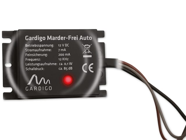 GARDIGO Marderabwehr, HxLxT: 2,5 x 9 x 5,5 cm - schwarz