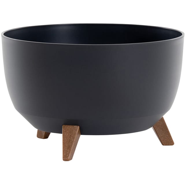 SIENA GARDEN Pflanzgefäß »Oslo«, Ø: 40 cm, Kunststoff - grau