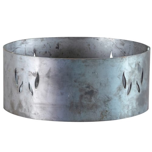 SIENA GARDEN Feuerschalenaufsatz, anthrazit, ⌀ 17 cm - grau