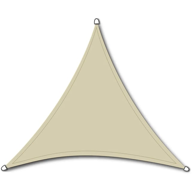 SIENA GARDEN Sonnensegel »Solino«, dreieckig, Polyethylen - beige