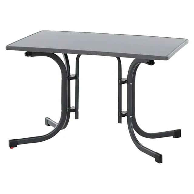 SIENA GARDEN Klapptisch »Paco«, LxBxH: 110 x 70 x 71 cm, Melamin, rechteckig, schiefer antik - grau