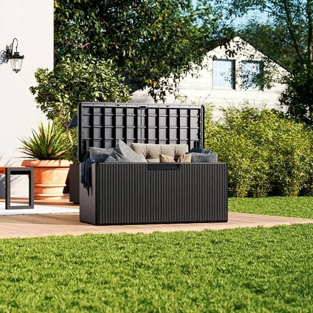 TOOMAX Kissenbox »Portofino«, Kunststoff, anthrazit