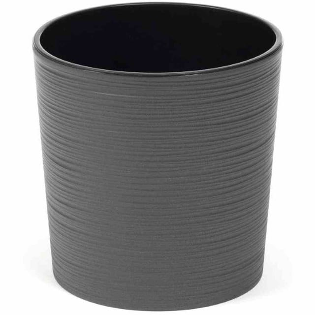 SIENA GARDEN Pflanzgefäß »Modern«, Ø: 30 cm, Kunststoff - grau