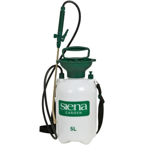 GARDAMO Drucksprüher, 5 l, mit Überdruckventil - weiss