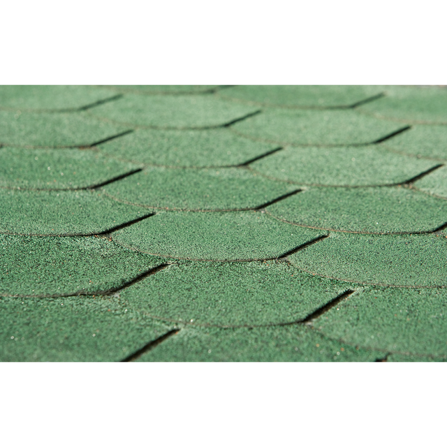 WEKA Dachschindel, für Gartenhäuser, 1 Paket für 3 m² - gruen