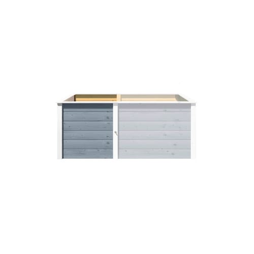WEKA Ergänzungs-Set, für Hochbeete, BxH: 67 x 69 cm, Holz - grau