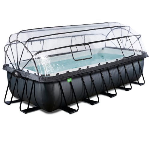 EXIT Toys Pool »Black Leather Pools«, Breite: 335 cm, 13465 l, schwarz
