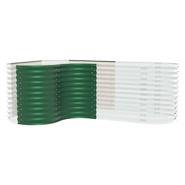 VITAVIA Hochbeeterweiterung, BxL: 80 x 80 cm, Zincalume® - gruen