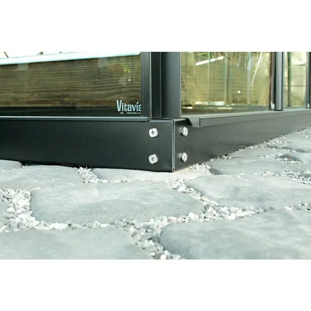 VITAVIA Fundament »3300«, BxHxL: 10 x 9 x 257,3 cm, schwarz