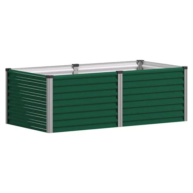 VITAVIA Hochbeet »Meta 630«, BxHxL: 96,17 x 63,2 x 187,68 cm, Zincalume/Aluminium - gruen