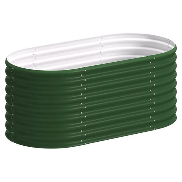 VITAVIA Hochbeet »Terra 630«, BxHxL: 82,1 x 63 x 162,1 cm, Zincalume® - gruen