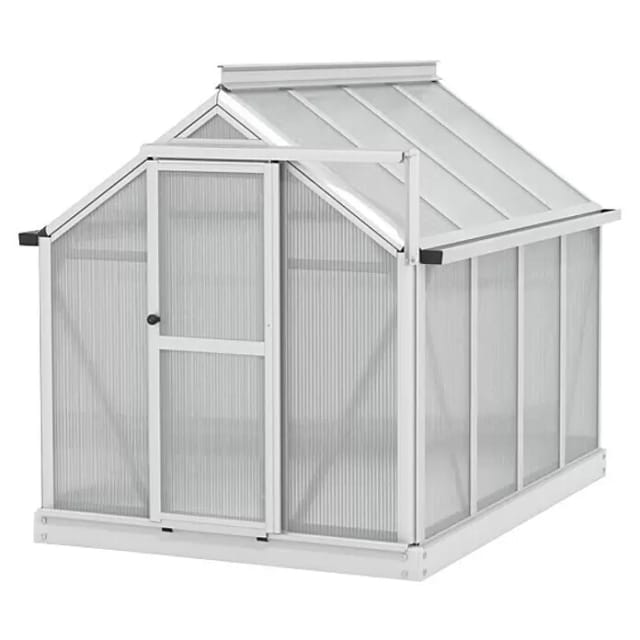 VITAVIA Gewächshaus, BxHxL: 8,72 x 106,5 x 120 cm - silberfarben