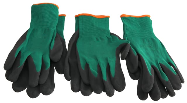 Tech Craft Gartenhandschuhe, grün/schwarz, 3 Paar - gruen