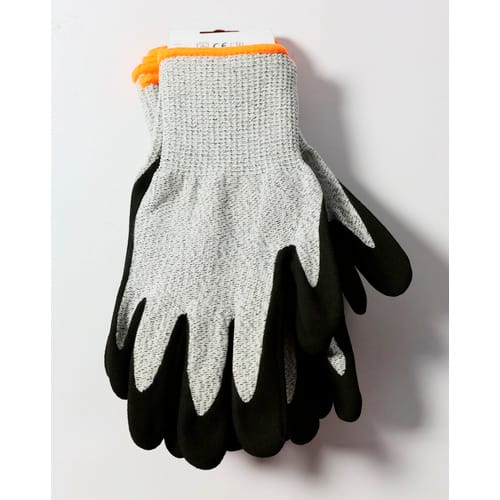 Tech Craft Schnittschutzhandschuhe, grau/schwarz/weiß, 3 Paar